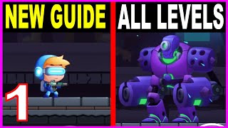 Cyber Shooter - Alien Invaders - New Update Gameplay Walkthrough Part 1 All Levels Solutions Android