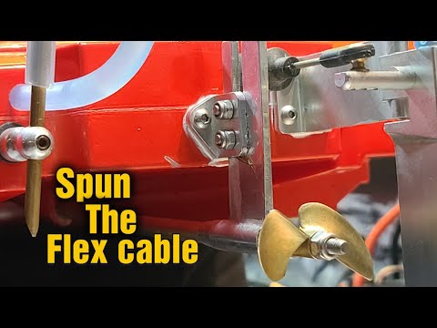 Blackjack 24 flexcable, Strut, & Stuffing Tube Install - RC Boat Build Tips
