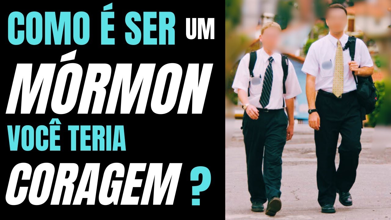 COMO É SER UM MÓRMON? Você Teria Coragem? #mormons #mormon #jesus