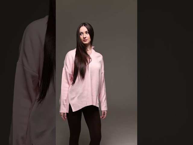 Чоботи жіночі шкіряні байка хутро 592641 Чорний Светр жіночий 594377 Рожевий