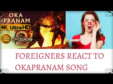 foreigners react to oka pranam song
