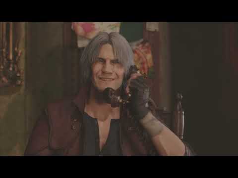 Devil May Cry 5 | Every Single Lady & Trish Cutscene | 4K 60FPS