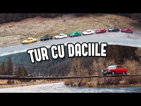 Tur Cu Daciile Prin Romania - Aventura Da-i A Doua! ❤️