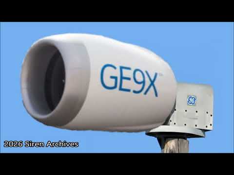 The GE9X siren
