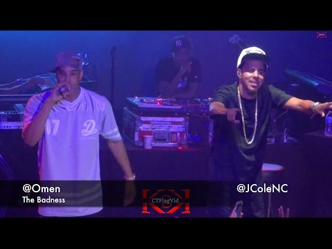 11/17 J Cole Warm Up - The Badness Feat Omen (Dollar & A Dream2 2014 NYC) (10pm Show)