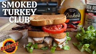 DELICIOUS Smoked Turkey Club Sandwich on the Weber Kettle @HeathRilesBBQ @JealousDevil