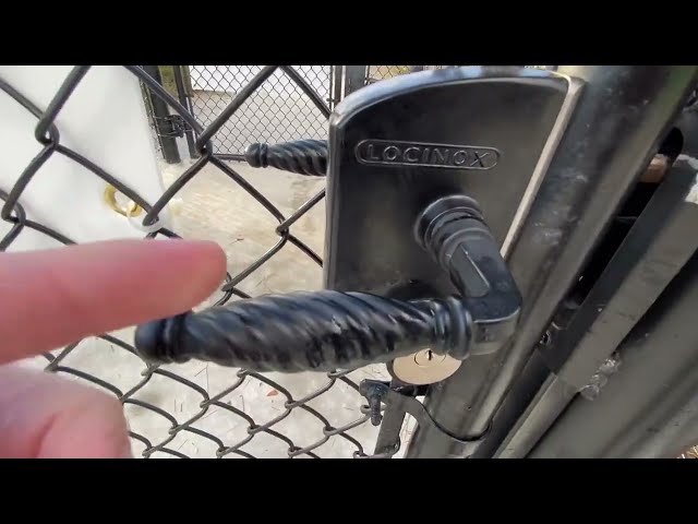 Best Ornamental Gate Lock Review: Enhance Your Home Security - close-up view
