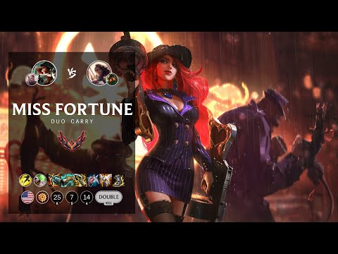 Miss Fortune ADC vs Samira - NA Grandmaster Patch 12.18