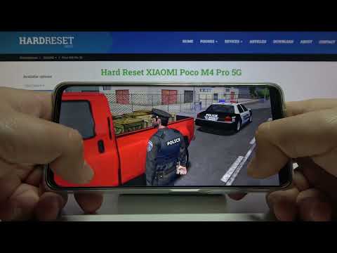 Gameplay of Police Sim on XIAOMI Poco M4 Pro - Mobile Gaming Test