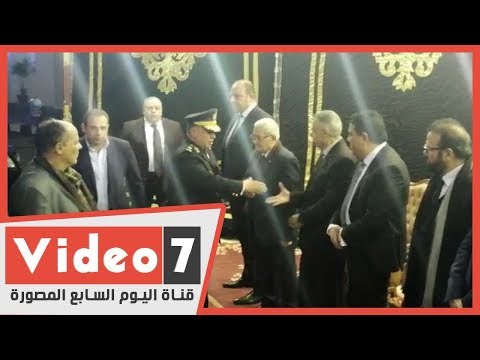 مندوب من رئاسة الجمهورية يقدم العزاء فى ماجدة الصباحى