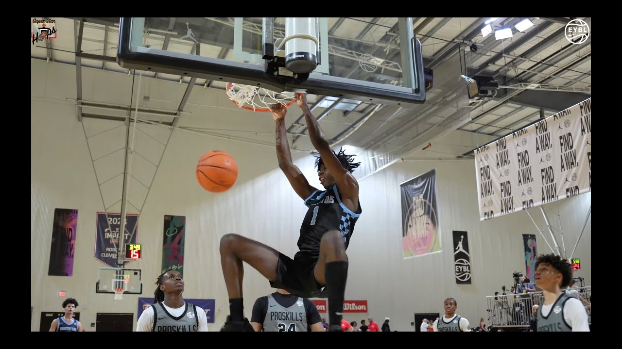 🏀 Nightrydas Elite vs Pro Skills 17U | 5🌟 Nike EYBL Showdown! #2 Ranked Player 5/5/24 Full Game