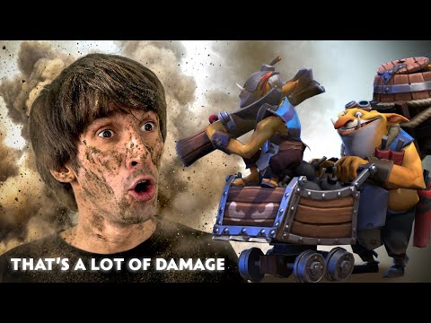 I played techies for the first time...