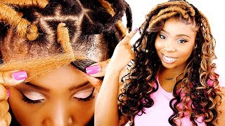 How To: GODDESS FAUX LOCS For BEGINNERS! (Step By Step) Tutorial