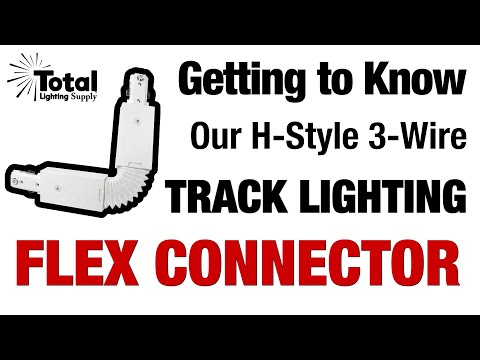 Getting to Know our H-Style 3-Wire Track Lighting Flex Connector Power Feed