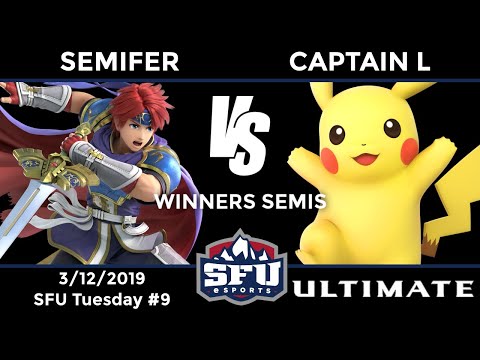 SFU Ultimate #9: Winners Semis - Semifer (Roy) vs Captain L (Pikachu)