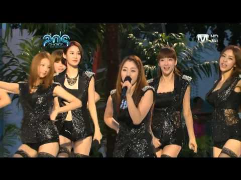 100826 Mnet 20's choice 나인뮤지스(9Muses) - No Playboy
