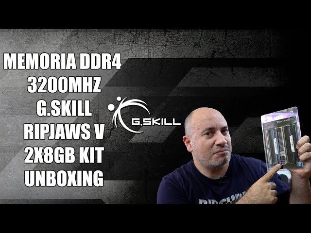 Vídeo relacionado con G.Skill Ripjaws V - Memoria RAM DDR4 K2 32GVKC 3600 (2 x 16 GB) C16, F4-3600C16D-32GVKC