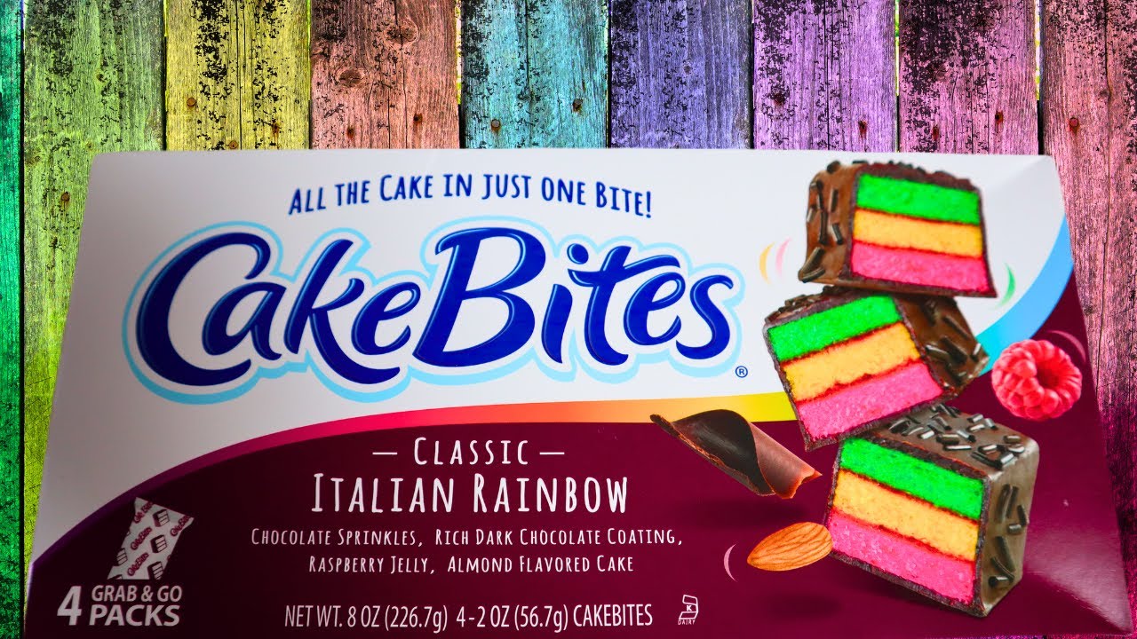 CakeBites Classic Italian Rainbow Cakes Review