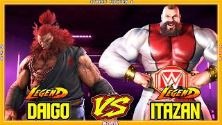 SF6 Daigo (Akuma) VS Itazan (Zangief)💥Messatsu!💥スト6💥Street fighter 6