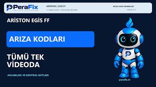 Ariston Egis FF Arıza Kodları | Sarı, Kırmızı ve 50–90 LED Rehberi