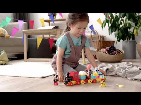 Конструктор LEGO Duplo «Праздничный поезд Микки и Минни» 10941 / 22 детали