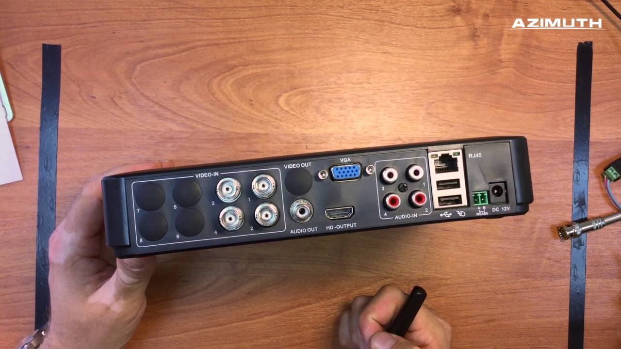видеорегистратор h 264 dvr 4 канальный
