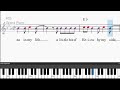 Mambo No 5 A Little Bit Of By Lou Bega Easy Piano Tutorials With Leadsheet And Chords
