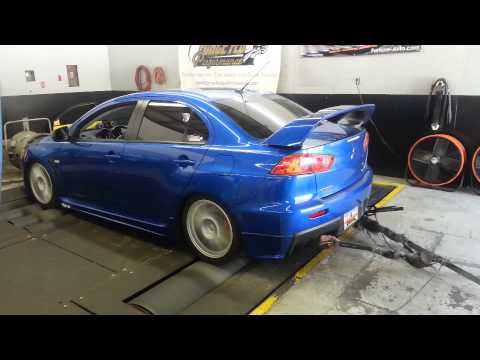 My 08 Evo X GSR with Kelfold 214b CAMS retune at Force-Fed Performance.