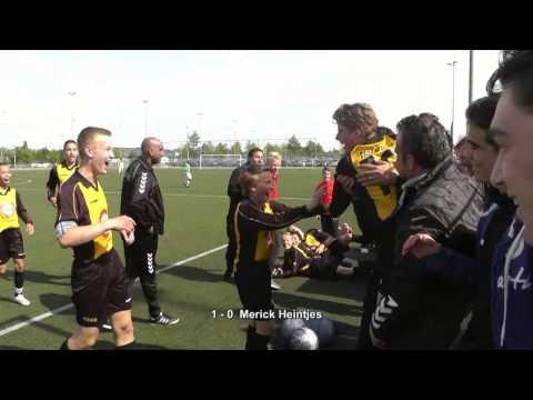 Doelpunt Merick Heintjes op Kids Unlimited toernooi 2015