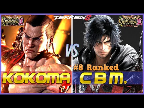 T8 ▰ CBM (#8 Ranked Clive) Vs KKOKKOMA (Feng) ▰ Tekken 8 High Level Gameplay