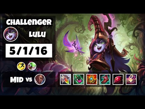 Lulu vs Lucian EU Challenger MID (5/1/16) - v11.13