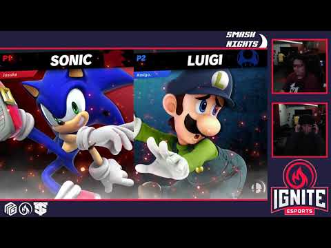 Smash Nights #29 - Josuke (Sonic) vs XGS | Mr Who (Luigi) - Winners Final