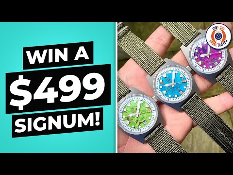 Win One Of Three $499 Signum Siege Field Watches!