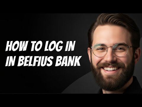 So melden Sie sich bei der Belfius Bank an