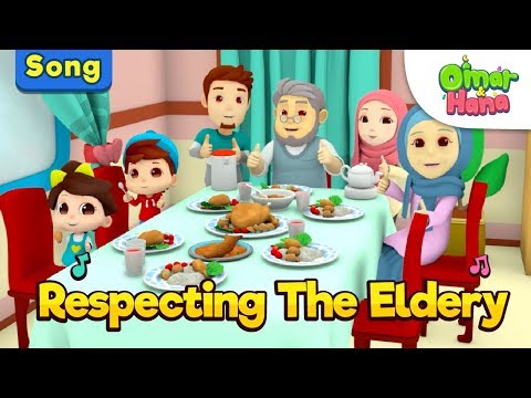 Omar & Hana | Respecting The Elderly | Islamic Cartoon for Kids | Nasheed