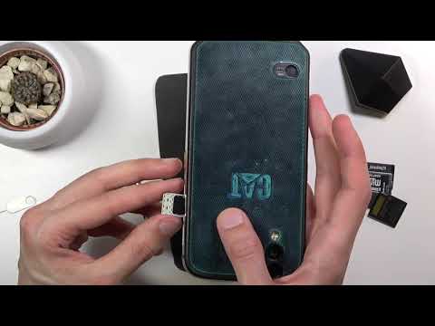 How to Insert Nano SIM & Micro SD Cards in CAT S52 – Activate Network Connection & External Storage