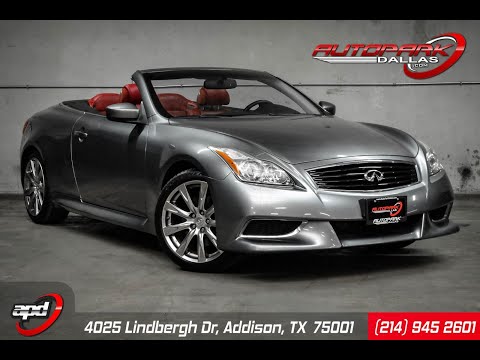 2010 Infiniti G37 Convertible anniversary edition