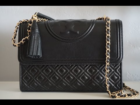 Unboxing: Tory Burch Fleming Convertible Shoulder Bag Video