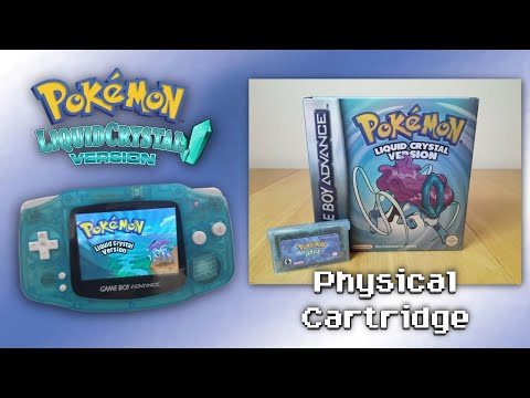 Pokémon Liquid Crystal Version - Physical Cartridge Review