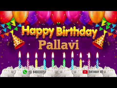 Pallavi Happy birthday To You - Happy Birthday song name Pallavi 🎁