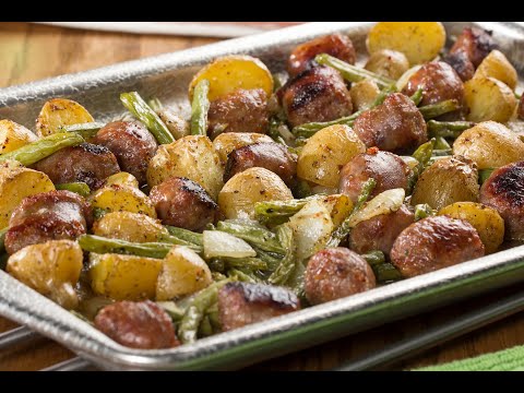 Sausage Sheet Pan Supper