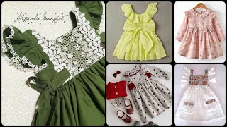 Top Beautiful and Stylish Baby Frocks Designs 2021