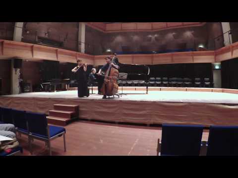 Bottesini: Gran Duo concertante: Sylvia Huang, Luis Cabrera, Gerard Boeters.