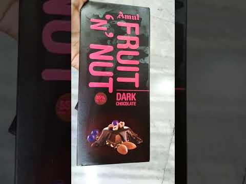 Amul Rs. 100 Fruit ‘N’ Nut chocolate Unwrapping. #Shorts #KuchBhiDada