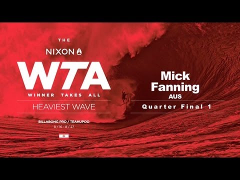 Nixon WTA, Billabong Pro Tahiti 2012 - Mick Fanning