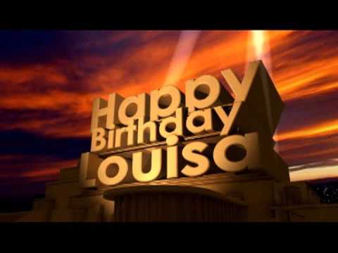 Happy Birthday Louisa