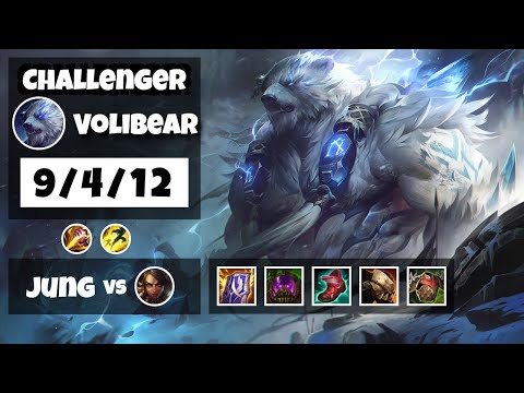 Volibear vs Nidalee KOREAN Challenger JUNGLE (9/4/12) - v11.6