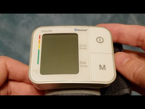 Beurer wrist blood pressure monitor, adult cuff