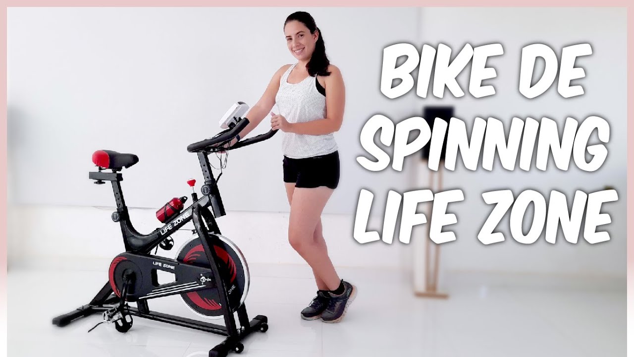 Bicicleta de spinning Life Zone vale a pena? *mais barata*