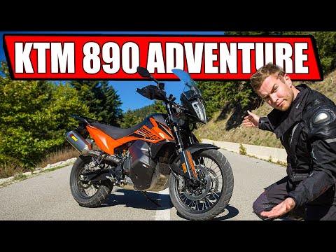 KTM 890 ADVENTURE 2021 MOTORRAD TEST!